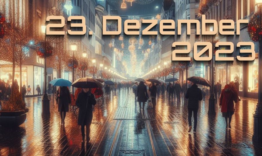 23. Dezember – Regen ohne Ende