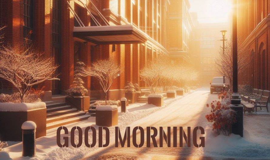 16. Dezember. Good Morning